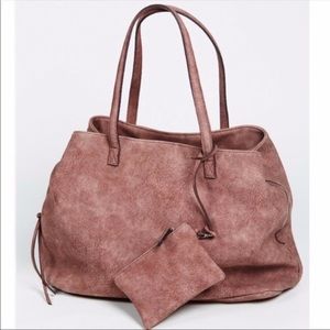 Free People Geneva Vegan Leather Weekender Slouchy Bag